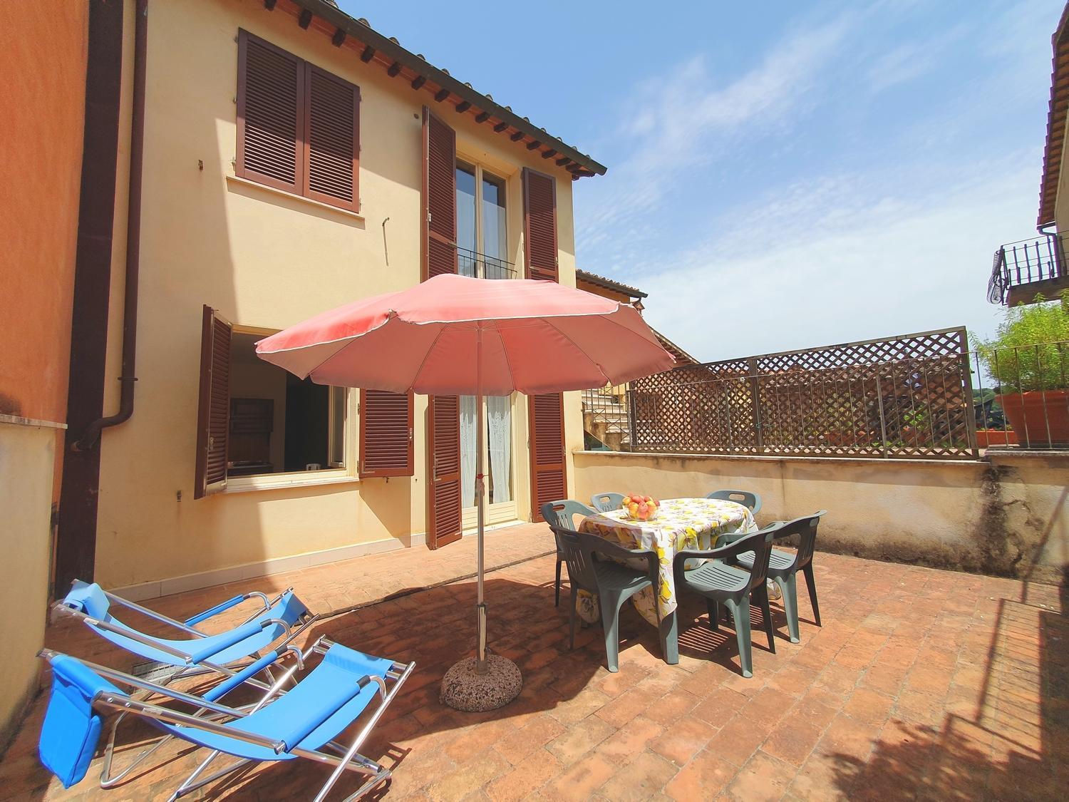 Residence Le Meridiane Siena Bagian luar foto